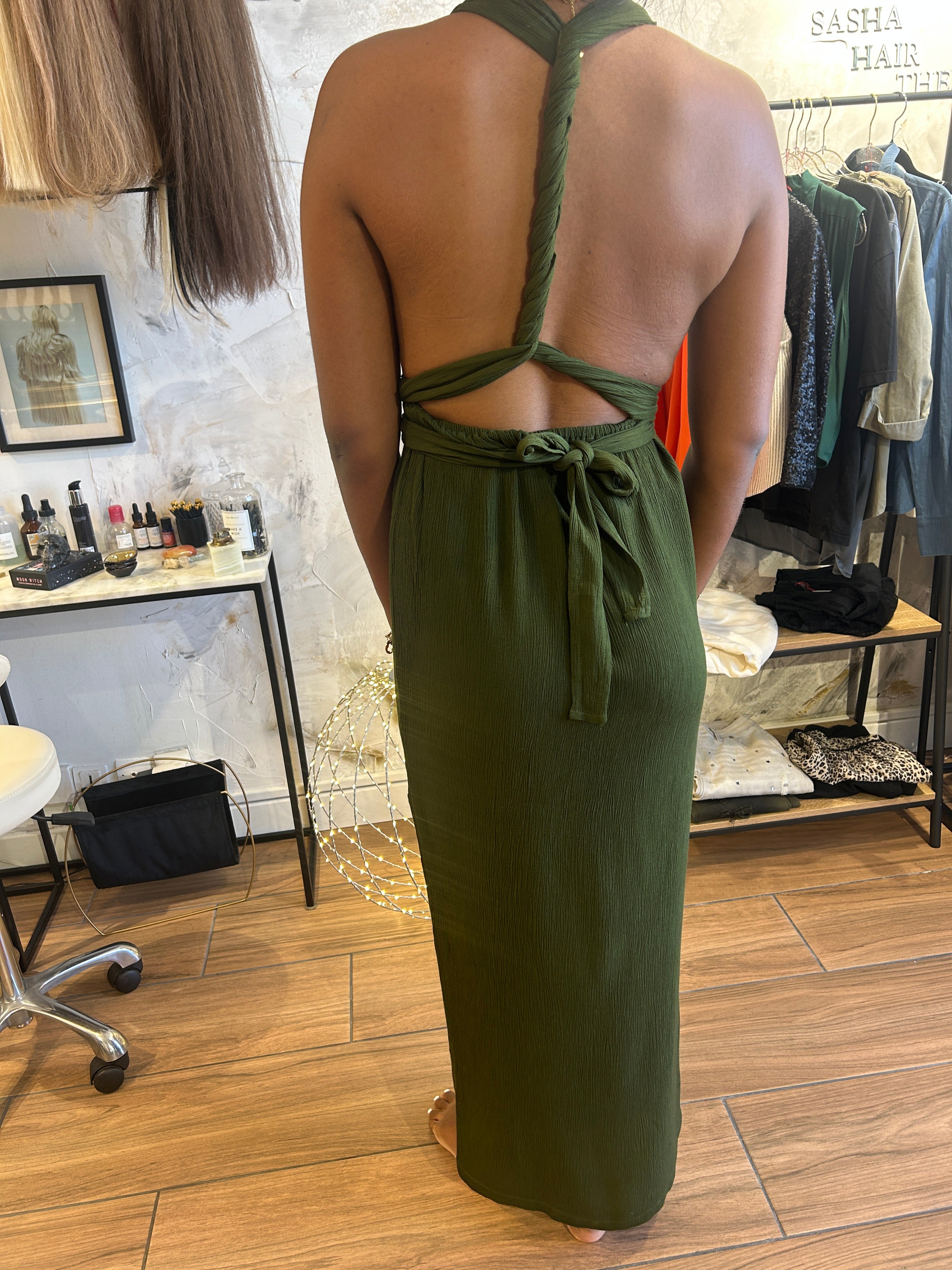 Robe longue multi possibilitées (KARMA KOMA)