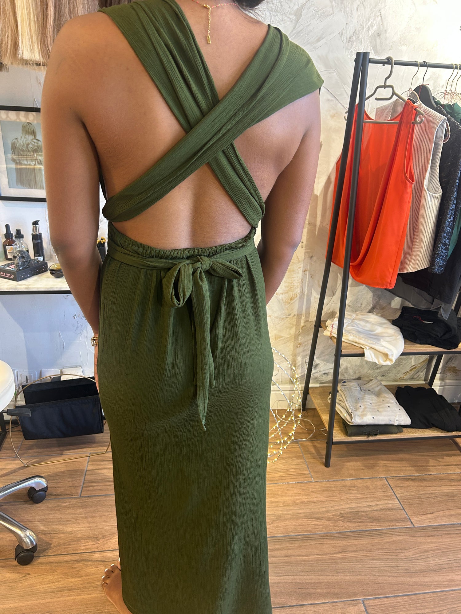 Robe longue multi possibilitées (KARMA KOMA)