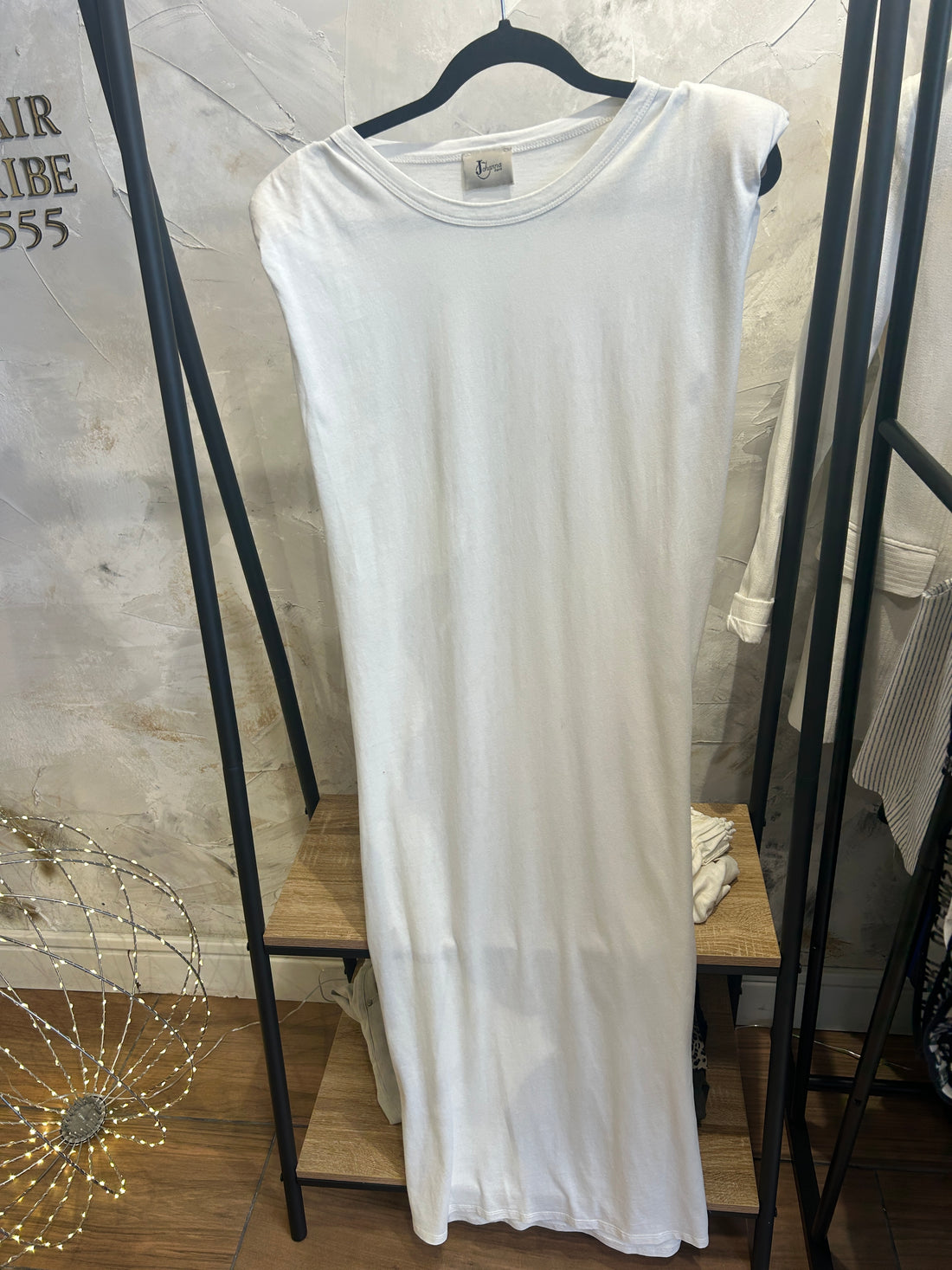 Robe Longue Épaulettes