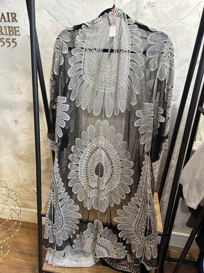 Duster en dentelle